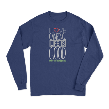 I Love Camping In The Woods Long Sleeve T-Shirt